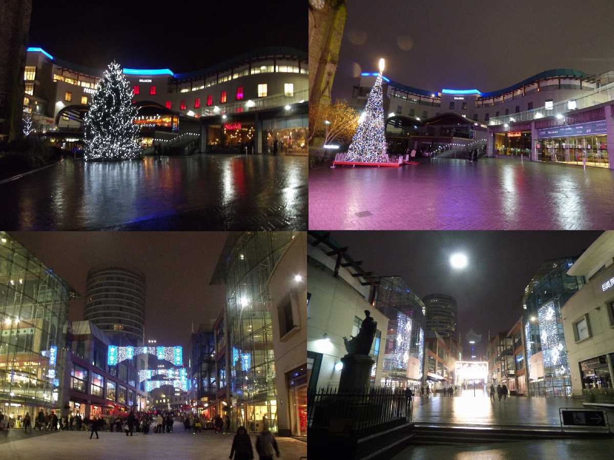Bullring Christmas Lights: Then and Now